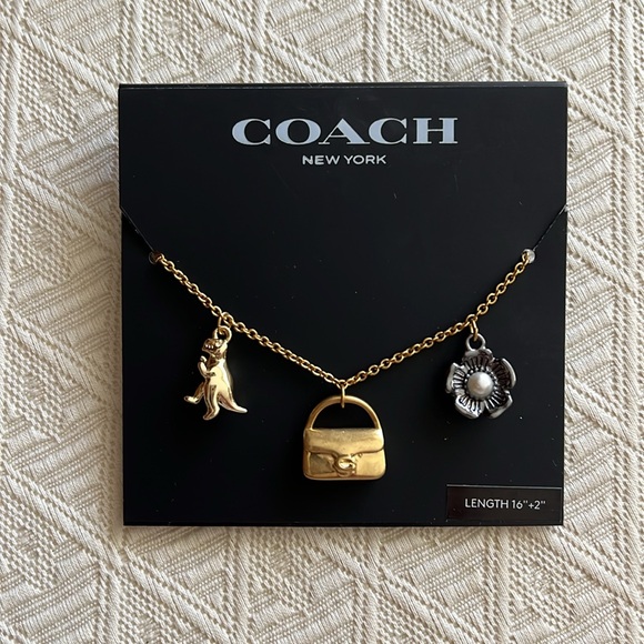 ❤️Gift-able❤️Coach Mini Handbag Charm Necklace - Picture 9 of 11